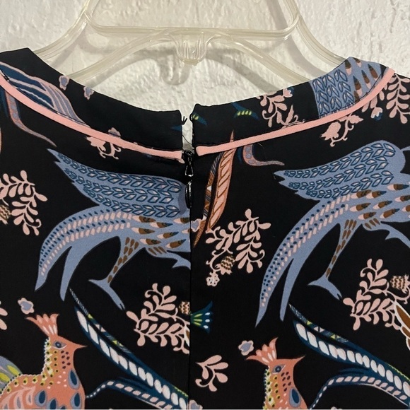 LOFT Black Snowbird Dress Size 00P - Picture 11 of 12